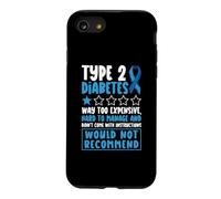 Type 2 Diabetes Awareness Month Warrior Survivor Fighter T2D Case for iPhone SE (2020) / 7/8