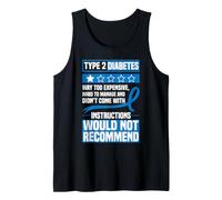 Type 2 Diabetes T2D Warrior Diabetes Awareness Month Insulin Tank Top