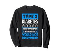Type 2 Diabetes T2D Warrior Diabetes Awareness Sweatshirt