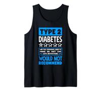 Type 2 Diabetes T2D Warrior Diabetes Awareness Tank Top