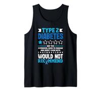 Type 2 Diabetes T2D Warrior Diabetes Awareness Tank Top