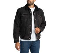 Levi's Men's Type III Sherpa Trucker Jacket Built To Last Sherpa Trk Black L