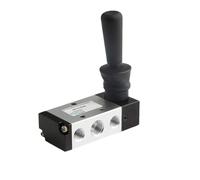 Type 4H210-08 4H310-10 Cylinder Manual Control Valve Pneumatic Two-Position Five-Way reversing Valve(HV400-04,with 8mm Fittings)
