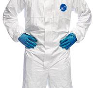 Type 5/6 Disposable Coveralls, Asbestos Coveralls, Paint Spray Coveralls (Medium X 2 Coveralls)