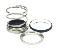 Type 560 SIC Carbon Ring Mechanical Seal Water Pump Single Coil Spring | Ceramic Stationary Ring Carbon Rotary Ring NBR Seal Steel Spring Fit 18mm Shaft -40°C~150°C 0.6MPa 10m/s 1pc(17mm)
