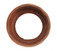 Type 75 Hand Leather Piston Sleeves, Artificial Leather & Cast Iron Construction, 5.3 cm ID x 2 cm H, for Garden, Orchard and Backyard Pumps