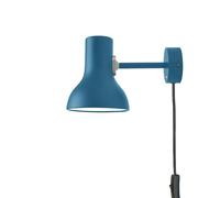 Type 75 Mini Wall Lamp Margaret Howell Edition w. Cord Saxon Blue