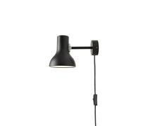 Type 75 Mini Wall Lamp With Cable Jet Black
