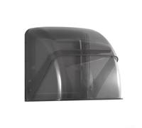 Type 86 Waterproof Outdoor Socket Box with Rain Cover Suitable for Protecting Electrical Sockets from Rain and Dust Exposure (Transparent Black)