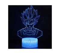 (Type A) 3D Dragon Ball Z LED Small Night Light Son Goku Table Desk Lamp Decor Kids Toys