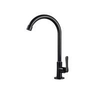(Type A) 5 Type Brass Kitchen Sink Faucet Single Handle Cold Water Tap Wall Mount/Deck Mount 360 Rotate Flexible Spout