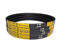 Type A(Inch) A38-A61 Rubber Drive Belt A38 39 40 41 42 43 44 45 46 47 48 49 Triangle Belt(A49,2pcs)