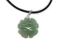 Type A Jadeite Jade Pendant Four-leaf clover Series