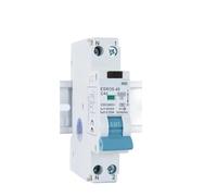 Type A Residual Current Circuit Breaker, 1P+N RCBO 20A 32A 40A 30mA 100mA 300mA Safety Breaker C Curve 6KA(100mA,32A)