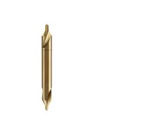 Type A Spiral Centre Drill 6542 Cobalt High Speed Steel Double End | Double-ended spiral design with 60-degree point angle for accurate centring in 6542 cobalt high speed steel