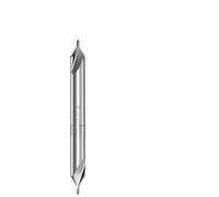 Type A Spiral Flute Centre Drill 0.5mm Fully Ground Stainless Steel | Type A fully ground spiral flute design with 0.5mm tip and 3.1mm shank for precise metal positioning