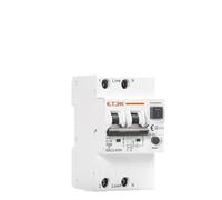 Type AC RCBO Residual Automatic Circuit Breaker 10KA 2P 4P 16A 25A 40A 63A Over Current Leakage Protection 30mA EKL5(4P,40A)