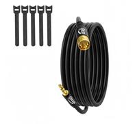 Type B 3.5mm 1/8 Inch TRS to 5-Pin DIN MIDI Audio Cable 20 Ft, Professional Shielded Adapter Cord Gold-Plated for Sound Card Speaker Amplifier Mixer Keyboard Piano Drum Guitar Bang &Olufsen+5 Ties