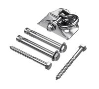(Type B) Hammock Chair Kit Swing Fixing Accessory Stainless Steel