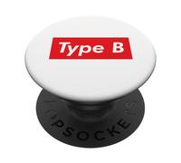 Type B Personality Flexible Creative Teens Funny Gen Z Meme PopSockets Adhesive PopGrip
