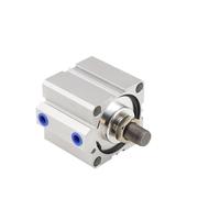 Type Bore 25mm Stroke 5/10/20/25/30/40/50/100mm Double Acting SDA25-B Compact Air Pneumatic Piston Cylinder Female 1Pcs(SDA25BX35)