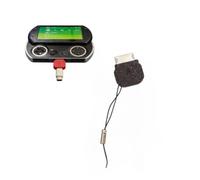 Type C Adapter Compatible with PSP Go, USB-C Charging and Data Transfer Converter, Dual Connection C to C and A to C, Compact Portable Adapter for Gaming Console, Black