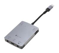 Type- C Adapter Sound Card Converter Lossless Sound For/Charging/Live Broadcast/