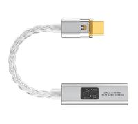 Type C Auditory Amplifier with CX31993 MAX97220 Double Chip for HiFi Music 32Bit 384KHz Decoding and 3.5mm Output Type C Digital Auditory Converter