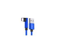(Type C, Blue) Right angled Data Cables