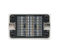 Type C Cable Diagnostic Tool 24 Pin LED Detection Systems Lightweight Portable Design With Battery PCB Base Cable Analyzers
