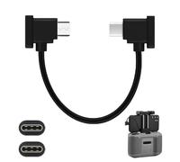 Type-C Cable for Dji Mini 2/Pocket 2/Royal Air 2 Remote Controller Dronemobile Phone/Ipad Accessories Type C to Type C Drone 90 Degree Data Transmission Cable Replacement Multipurpose