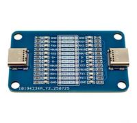 Type-C Cable Tester, USB C Continuity Tester Portable Diagnostic Tool with 24-Pin Full Testing Dual-Head LED Indicator for Field Technicians and DIY Users