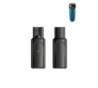 Type-C Charger Adapter for Braun Electric Series 3/XT Serle s/Series 5/Series 7/Series 9/Hc Series/Silk-epil5&7&9/BG Series Razor,WUNIAK USB-C Charging Converter for Braun Razor，(2 Pack)