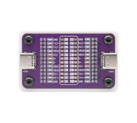 Type C Charging Cable Diagnostic Board 24 Pin Connectivities Checker Battery Powered Testing Device LED Indicators Manual Tool Set For Cables