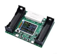 Type C Compatible LCD Battery Capacity Measurement Device Accurate Readings for Various Lithium Battery Types