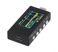 Type C Current Voltage Tester with Power Meter for DC 3 336V 012A Measurement Supporting PD 3 0 QC 4 0 MTK Protocols and Fast Charging Detection with Multi Function Display