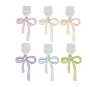 Type C Dust Plug Charm, Dust Plug Charm Type C, Anti Dust Plug Cover Bow Charging Port Protector, Zinc Alloy Phone Decor Tiny Cell Phone Charm for Laptops and Tablets, se beskrivning, Zinc, Unisex