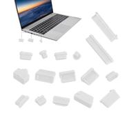 Type C Dust Plug | Computer Port Cover|16PCS Silicone Anti Dust Plugs Stoppers Laptop Port Dustproof Covers For Notebook Laptop PC Computer Accessories