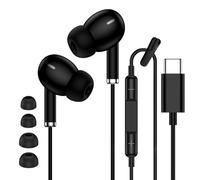Type C Earbuds Wired Headphones USB C Earphones with Microphone for Samsung Galaxy S26 Ultra S26 S26+ S25 FE S25 Ultra A57 A37 A17 A16 S24 S23 S22, iPhone 17 16 15 Pro Max, Google Pixel 10a 10 Pro XL