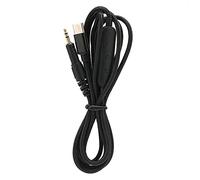 Type - C Earphone Audio Cable with Volume and Microphone Control, Replacement Cable for Audio - Technica ATH - M40x/M50x/M60x/M70x Headphones, 1.5m Braided Oxygen - Free Copper