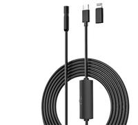 TYPE-C Endoscope Direct Connect with Phones HD1080P 8MM/5.5MM 2IN1Pipe Inspection Borescope Camera Waterproof LED(1m,8MM Rigid)
