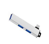 Type C Expansion Hubs with 1USB3.0 and 2USB2.0 Port, Silver | Aluminum Alloy Shell, Lightweight for Travel and Everyday Use, Easy Expansion with Stable Data Transfer for Tablets