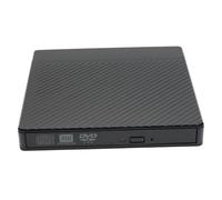 Type-c External Optical Drive Case 9.5/12.7mm Laptop USB3.0 Mobile DVD Writer Kit Clear Picture Quality Stable Audio(Optical drive case 12.7mm)
