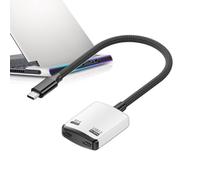 Type C Game Adapter - Stable Connection Plug and Play,Audio Converter Cable for Game - for Boys Friends Men Teens Adults Home Living Room Bedroom Dorm