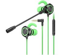 Type-C Gaming Headset 3.5 mm Dual Mic Noise Cancelling Gaming Earphones Carbon Fibre Diaphragm 10 mm Driver In-Ear Gaming Headset 360° Surround Sound for Mobile Type-C 3.5 mm Wired Headset 1.2 m Cable
