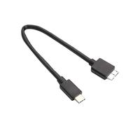 Type C Hard Drive Cable 5Gbps Data Transfer Speed, 5TB Capacity | External Hard Drive Braid for Various Type C Devices Computers Tablets Laptops Smartphones Cameras