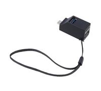 Type C Hubs 1 USB3.0 and 2 USB 2.0 Port Adapter for Integration with Notebook Smartphones and Tablets Type C to USB Adapter