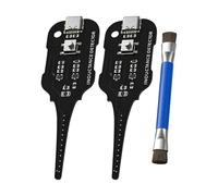 Type-C Inductance Tester, Dual-piece Portable Design, 7.5x2.9cm, Inductance Measurement Tester Tool, Circuit Board Diagnostic Checker, Type C Electronic Repair Device, For Phone Repair PCB Laptop