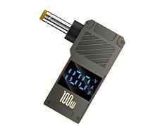 Type C Laptop Charger Adapter, Laptop Charger Adapter - Digital Display Adapter 100W Digital Tyt to DC - Plug Converter