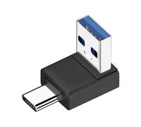 Type C Male Adapter - USB A Converter, to 3.1 | Aluminum Shell for Charging Data Wallet Bag U Disk Laptop Phone Fast Transfer Durable Connector Gift Travel, Flexible, Quick Sharing